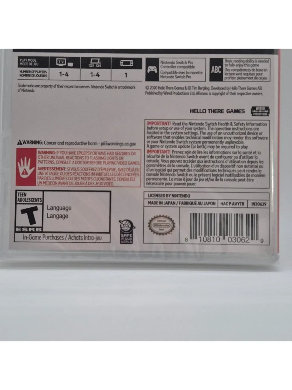 Avicii Invector Encore Edition Nintendo Switch Wired Productions Brand New